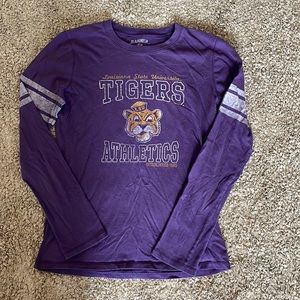 Vintage LSU Athletics Longsleeve T-shirt - Medium